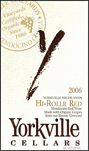 Yorkville Cellars 2006 Hi Rollr Red